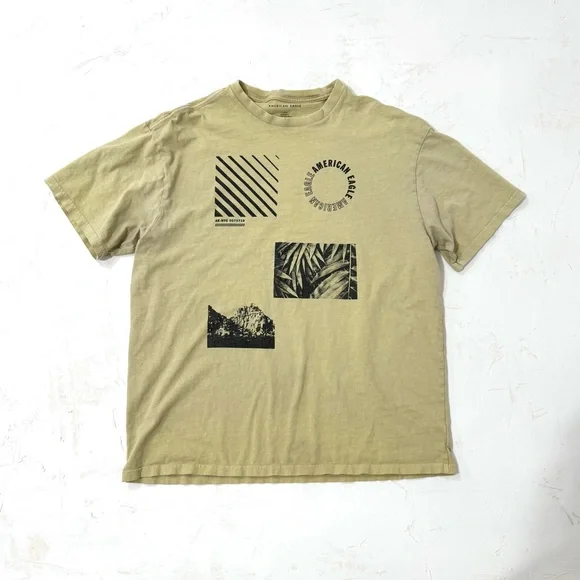 American Eagle Oversized Graphic Tee – Men’s L - Picture 2 of 9
